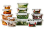 Glasslock Food Storage Set, 28-piece - PuriLite