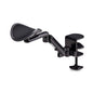 Adjustable Arm Rest for Office Desk, Ergonomic Arm/Elbow Support, 360-Degree Rotation, Clamp-On/No Drill Installation, Black - PuriLite