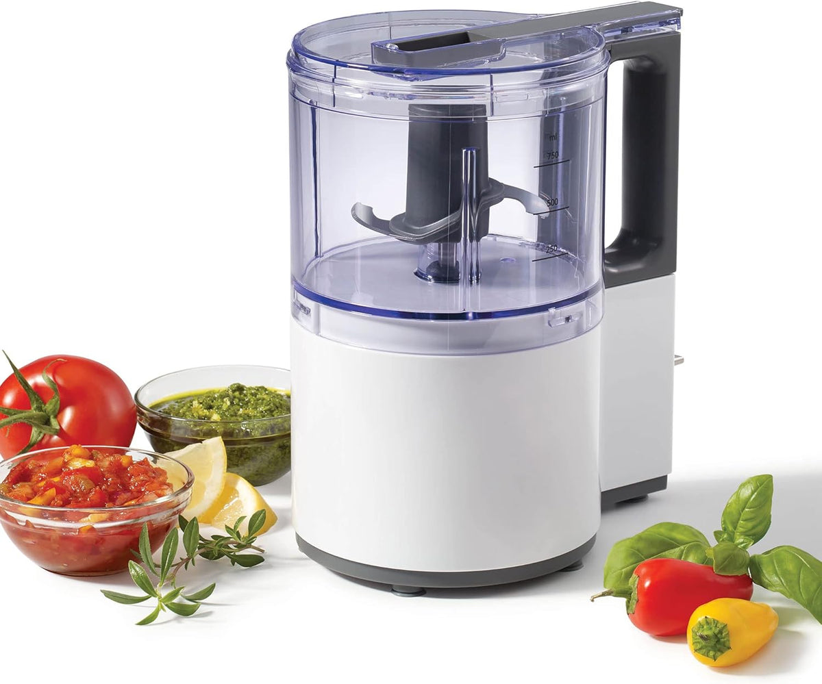 Starfrit Electric Oscillating Food Processor - 4 Cups - Measuring Spoon - High, Low & Pulse Modes - 300W - PuriLite