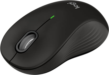 Logitech Signature M550 L Full Size Wireless Mouse - for Large Sized Hands, 2-Year Battery, Silent Clicks, Bluetooth, Multi-Device Compatibility - Black - PuriLite