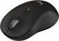 Logitech Signature M550 L Full Size Wireless Mouse - for Large Sized Hands, 2-Year Battery, Silent Clicks, Bluetooth, Multi-Device Compatibility - Black - PuriLite