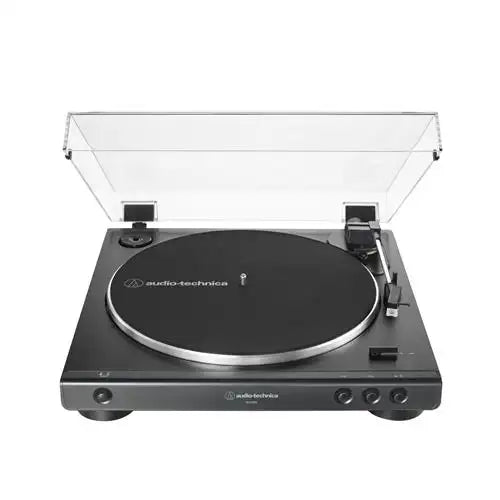 Audio Technica Fully Automatic Belt Drive Stereo Turntable - Black (ATLP60XBK) - PuriLite