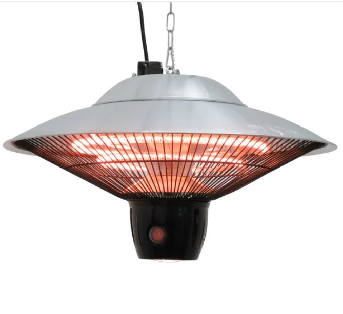 Westinghouse Hanging Infrared Patio Heater with LED Light and Remote - PuriLite