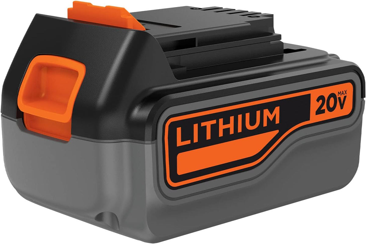 BLACK+DECKER 20V Battery, 4.0 Ah Lithium-Ion Battery Pack, 20-volt (LB2X4020-OPE) - PuriLite