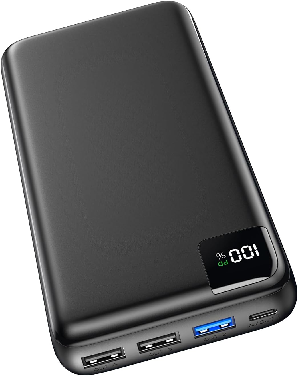 SOARAISE Power Bank 27000mAh, 22.5W USB C in & Out Fast Charging Portable Charger, PD 3.0 QC 4.0 LED Display Phone Battery Pack Compatible with iPhone 16 15 14 13 12 Pro Samsung S21 Google iPad Tablet - PuriLite