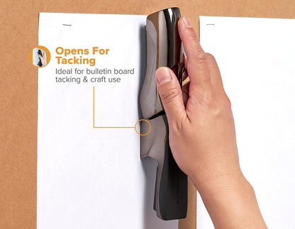 Bostitch Office Heavy Duty 40 Sheet Stapler, Small Stapler Size, Fits into The Palm of Your Hand, Black Chrome - PuriLite