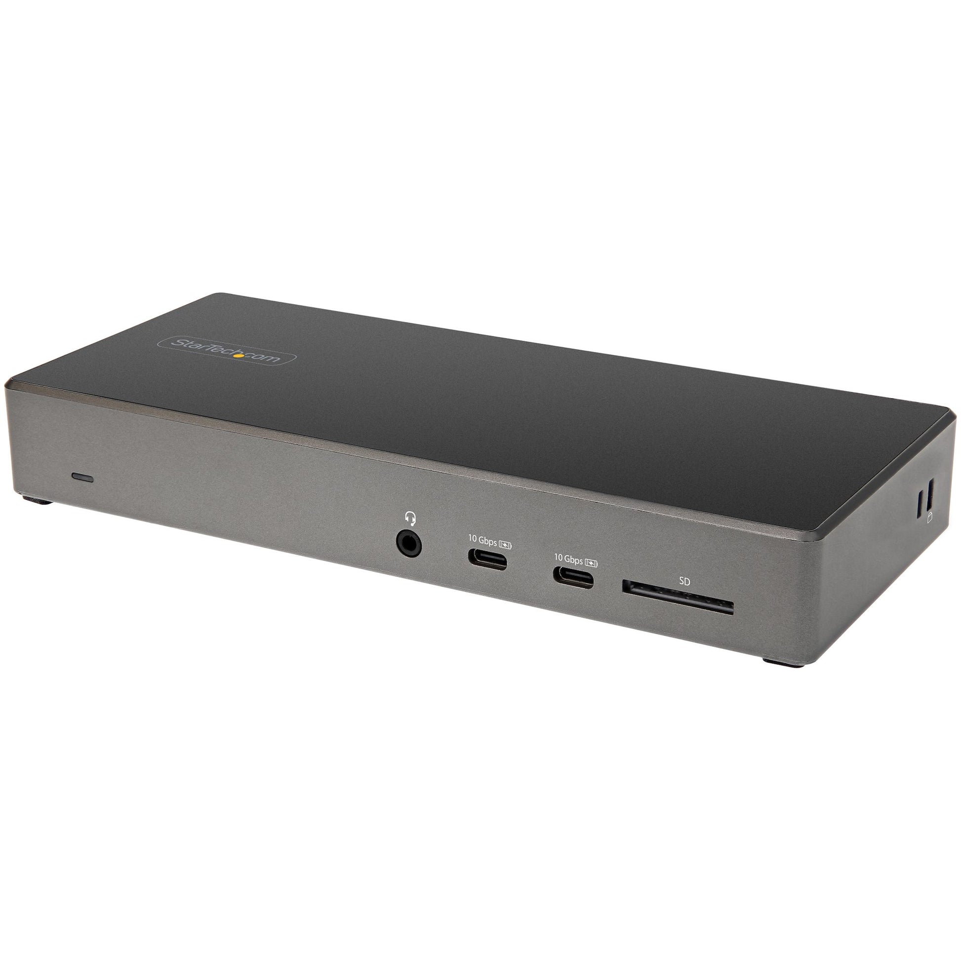 USB C Dock - Triple 4K Monitor USB Type-C Docking Station - 100W Power Delivery - DP 1.4 Alt Mode & DSC, 2x DisplayPort 1.4/HDMI 2.0 - 6xUSB (2x 10Gbps), SD - Windows/Chrome - PuriLite