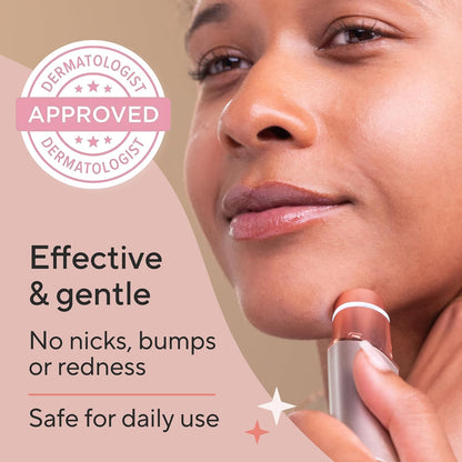 Finishing Touch Flawless Facial Hair Remover, Blush, 1 Count (Packaging may vary) - PuriLite
