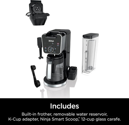 Ninja CFP301C DualBrew Pro Specialty Coffee System, Single-Serve, Pod, and 12-Cup Drip Coffee Maker (Canadian Version) , Black - PuriLite