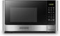 BLACK+DECKER Digital Microwave Oven with Turntable Push-Button Door, Child Safety Lock, Stainless Steel, 0.9 Cu Ft - PuriLite