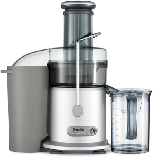 Breville Juice Fountain Plus Juicer, Brushed Stainless Steel, JE98XL - PuriLite