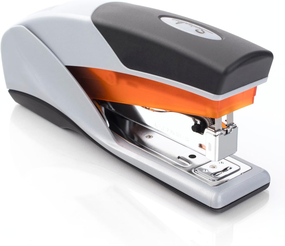 Swingline Stapler, Optima 25 Reduced Effort, 50% Easier, Full Strip - 25 Sheets, Black/Charcoal (7471166402) - PuriLite