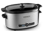 Kitchenaid® 6-Quart Slow Cooker with Solid Glass Lid (KSC6223SS) - PuriLite