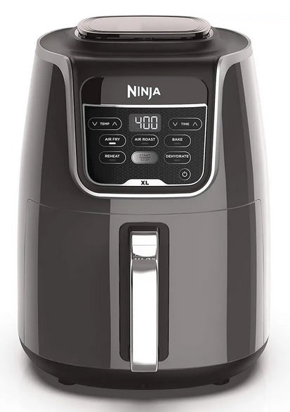 Ninja Air Fryer XL 5.5 Quart Black/Silver (AF150WMC) - PuriLite