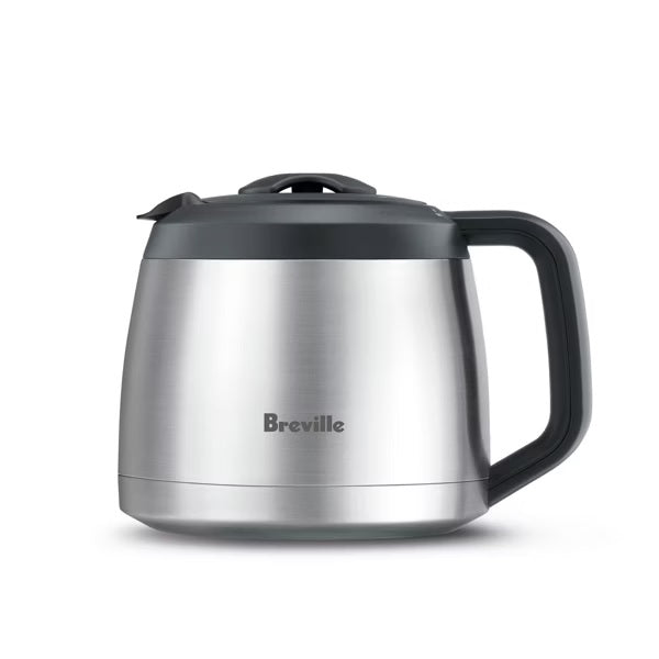 Breville 12c Grind Control Drip Coffee Maker Brushed Stainless Steel BDC650BSS: Programmable Grinder, Thermal Carafe - PuriLite