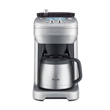 Breville 12c Grind Control Drip Coffee Maker Brushed Stainless Steel BDC650BSS: Programmable Grinder, Thermal Carafe - PuriLite