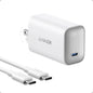 Anker Nano Charger, 100W MacBook Charger, Foldable Charger for iPhone Series, and All USB C Devices, 6ft USB-C Cable Included, Compatible with MagSafe - PuriLite