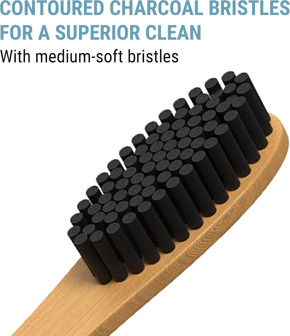Spa-Dent Natural Bamboo Toothbrush – Made in Canada by Dentist Specialists – 1 pk - PuriLite