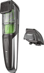Remington MB6850 Vacuum Stubble and Beard Trimmer, Lithium Power and Adjustable Length Comb w/ 13 Length Settings (2-18mm), Black - PuriLite