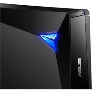 Asus Blu-ray Drive BW-16D1X-U/BLK/G/AS 6X Writing speed and USB 3.0 Black - PuriLite