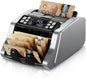 MUNBYN IMC20 Money Counter Machine Canadian with Value Count, UV/MG/IR/MT Counterfeit Detection for USD/CAD Bills, Add/Batch/Value Modes Cash Counter, LED External Display Bill Counter, 2Y Protection - PuriLite