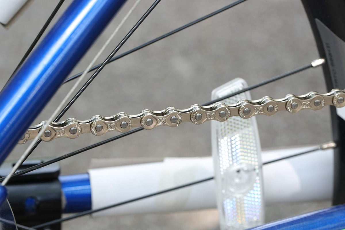ZONKIE 6/7/8 Speed Bike Chain 1/2 X 3/32 Inch 116 Links - PuriLite