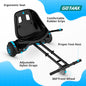 Gotrax HoverflyKart Hoverboard Kart Seat Attachment Accessory for 6.5" 8" 8.5" 10" Self Balancing Scooter, Adjustable Frame Length and Handlebar Control Buggy Attachment, Hover Board Go Kart Accessory - PuriLite