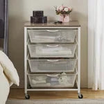 4 Drawer Rolling Cart - PuriLite