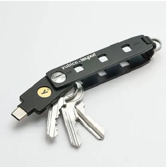 Yubico - YubiKey 5C NFC - Two-Factor authentication (2FA) Security Key, Connect via USB-C or NFC, FIDO Certified (YUBIKEY5CNFC) - PuriLite