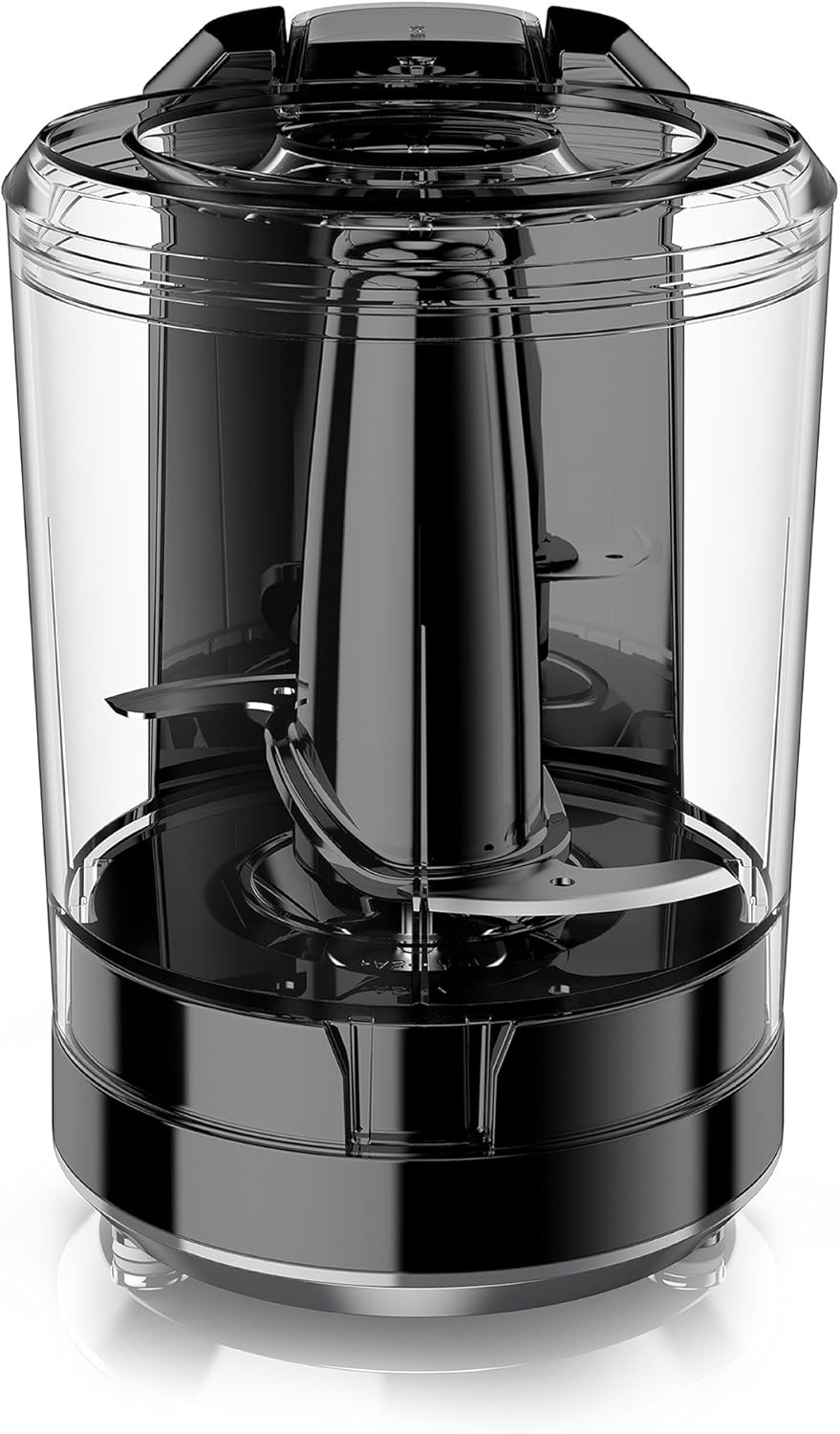 Black+Decker HC300BC Black + Decker 3-Cup Food Processor, One Touch Pulse, Dishwasher Safe Parts, 3-Cup, Black - PuriLite