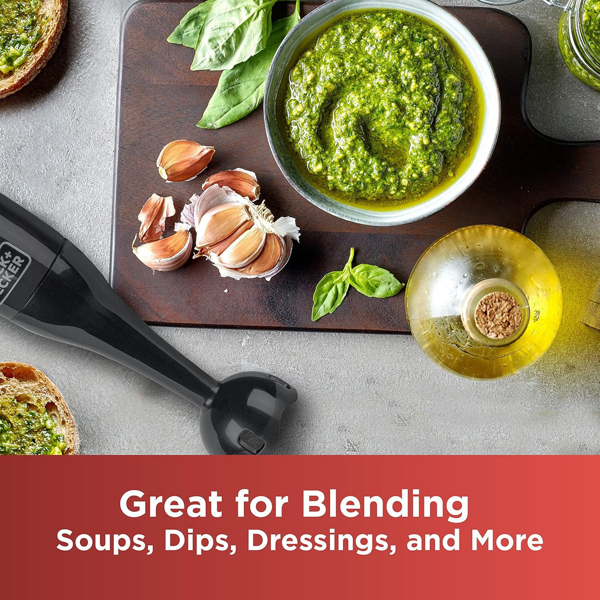 BLACK+DECKER® 2-Speed Immersion Blender, Black, HB2402BC - PuriLite
