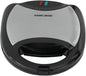 BLACK+DECKER All in One Grill: Waffle Maker, Panini Press, Grill and Griddle, Black/Silver, WG1041WC - PuriLite