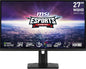 MSI G274QPX, 27" Gaming Monitor, 2560 x 1440 (QHD), Rapid IPS, 1ms, 240Hz, G-Sync Compatible, HDR 400, HDMI, Displayport, Tilt, Swivel, Height Adjustable, Pivot,Black - PuriLite