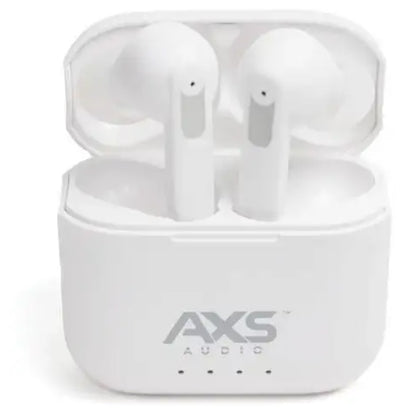 AXS Audio Active Noise Cancelling High Definition Bluetooth Earbuds - White (AXSE01W) - PuriLite