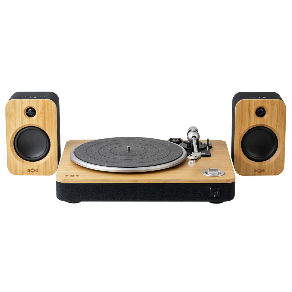 House of Marley Stir It Up 2 Turntable & Speaker Bundle