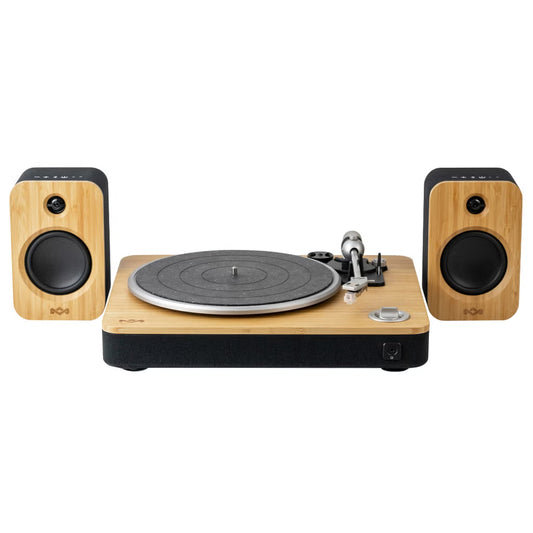 House of Marley Stir It Up 2 Turntable & Speaker Bundle