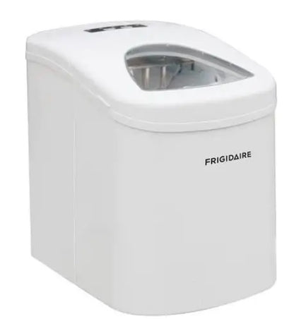 Frigidaire Compact Ice Maker with 1.2 kg / 26lbs Capacity – White (EFIC108) - PuriLite