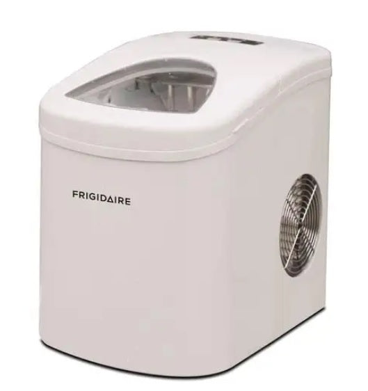 Frigidaire Compact Ice Maker with 1.2 kg / 26lbs Capacity – White (EFIC108) - PuriLite