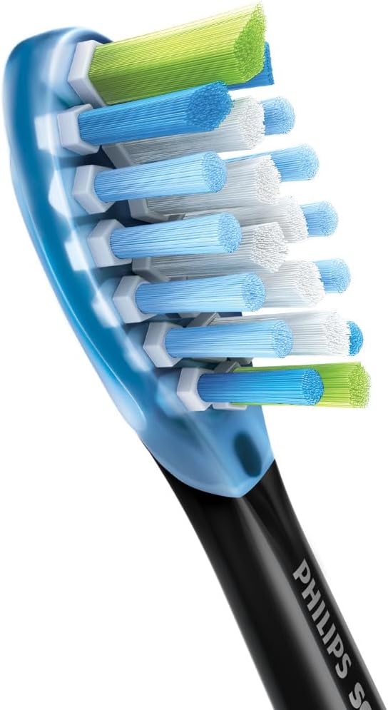 Philips Sonicare Diamondclean 9000 Special Edition Rechargeable Toothbrush, Blue/black Hx9911/92 - PuriLite