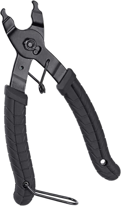 Bike Link Plier, Oumers Chain Plier Missing Link 2 in 1 Opener Closer Remover Plier/Bicycle Chain Plier Compatible with All Speed Chains Repair, Link - PuriLite