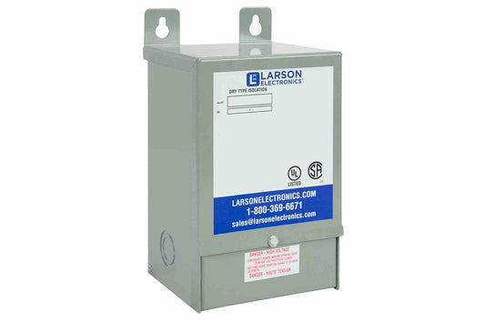 1 kVA Isolation Transformer - 240V Primary - 25V AC Secondary - 50/60Hz - Fully Potted/Encapsulated - PuriLite