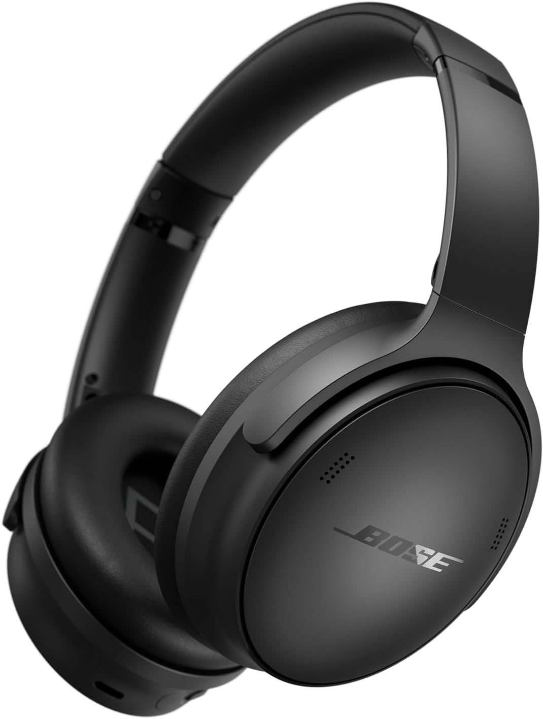 Bose QuietComfort Wireless Noise Cancelling Headphones, Bluetooth Over Ear Headphones with Up to 24 Hours of Battery Life, Black - PuriLite