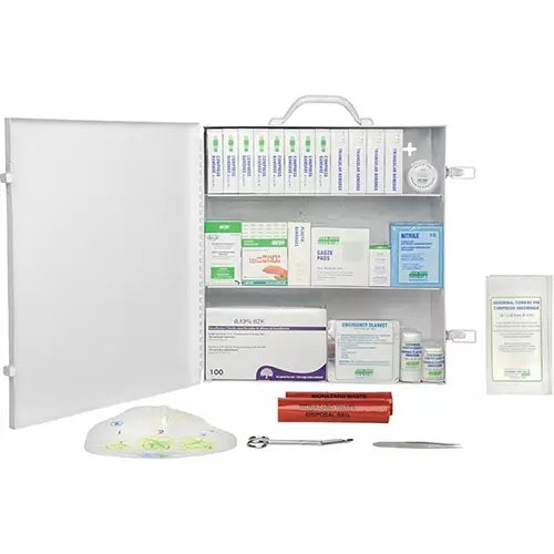 First Aid Kit, CSA Z1220-17 Type 2 Low-Risk Environment, Large (51-100 Workers), Plastic Box - PuriLite