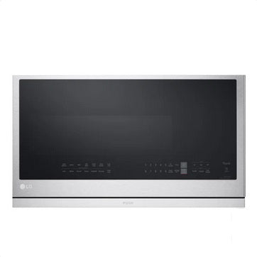 LG 2.1 cu. ft. Smudge Resistant Stainless Steel Over-the-Range Microwave with ExtendaVent - PuriLite