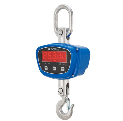 Global Industrial™ LED Digital Crane Scale w/ Remote, 3,000 lb x 1 lb - PuriLite