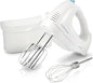 Hamilton Beach 6-Speed Electric Hand Mixer with Whisk, Traditional Beaters, Snap-On Storage Case, White - PuriLite