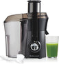 Hamilton Beach Juicer Machine, Big Mouth Large 3 inch Feed Chute for Whole Fruits and Vegetables, Easy to Clean, Centrifugal Extractor, BPA Free, 800W Motor, Black - PuriLite