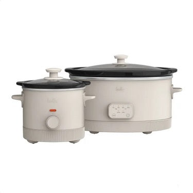 Bella 5.68 L (6 qt.) Programmable Slow Cooker with 1.89 L (2 qt.) Slow Cooker - PuriLite