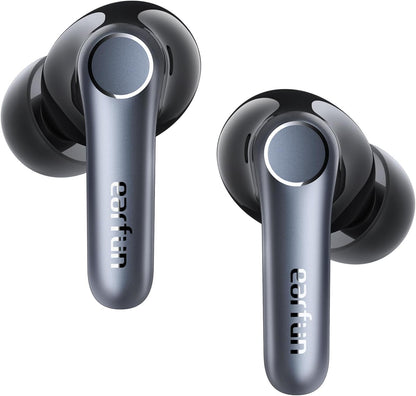 EarFun Air Pro 4 - Adaptive Hybrid ANC Wireless Earbuds, aptX™ Lossless, LDAC, 52H Playtime, Bluetooth 5.4 - PuriLite
