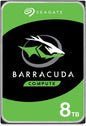 Seagate BarraCuda 8TB Internal Hard Drive HDD – 3.5 Inch Sata 6 Gb/s 5400 RPM 256MB Cache for Computer Desktop PC – Frustration Free Packaging (ST8000DMZ04) - PuriLite